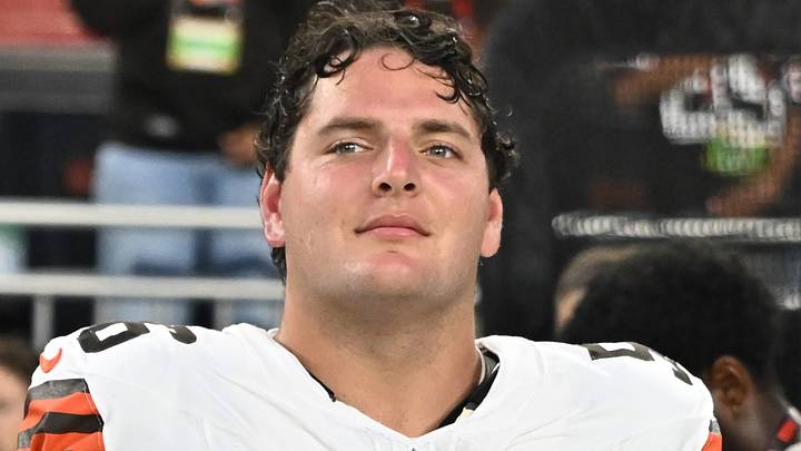 Cleveland Browns center Luke Wypler
