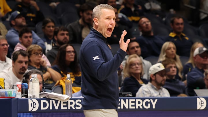 West Virginia University head coach Ross Hodge