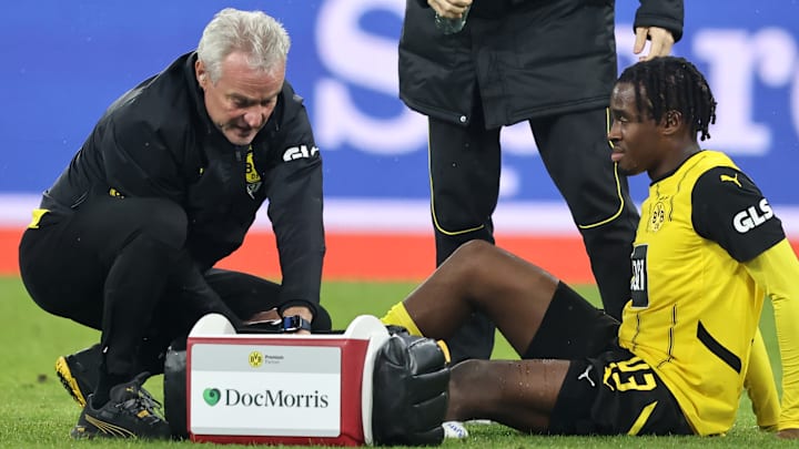 Jamie Gittens musste gegen Bochum angeschlagen raus. 