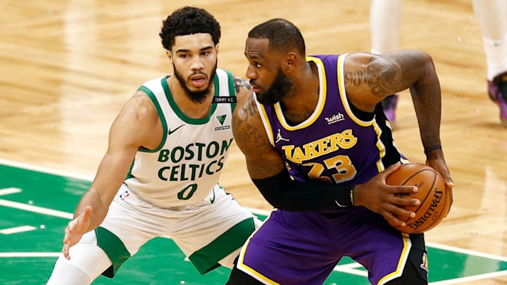 Celtics y Lakers se enfrentan este martes en la NBA