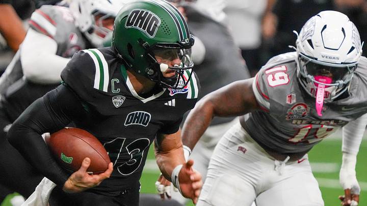 Ohio beat UNLV in a 2025 bowl game, and a win against the Big 12's West Virginia was also one of the Bobcats' nine victories. Ohio beat UNLV in a 2025 bowl game, and a win against the Big 12's West Virginia was also one of the Bobcats' nine victories.