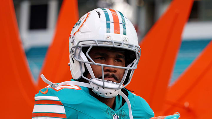 Miami Dolphins wide receiver Jaylen Waddle