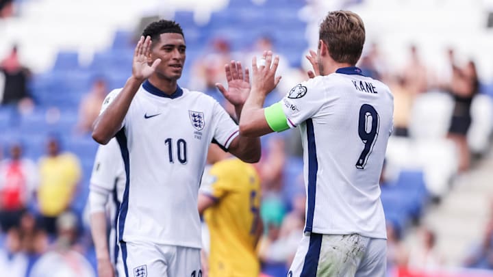 Harry Kane (R) scored the game’s only goal in England’s win over Andorra on Saturday. Harry Kane (R) scored the game’s only goal in England’s win over Andorra on Saturday.