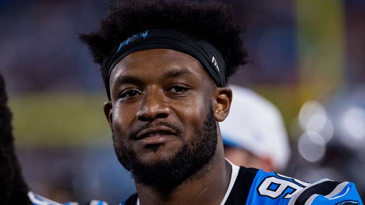 Former Carolina Panthers outside linebacker D.J. Wonnum