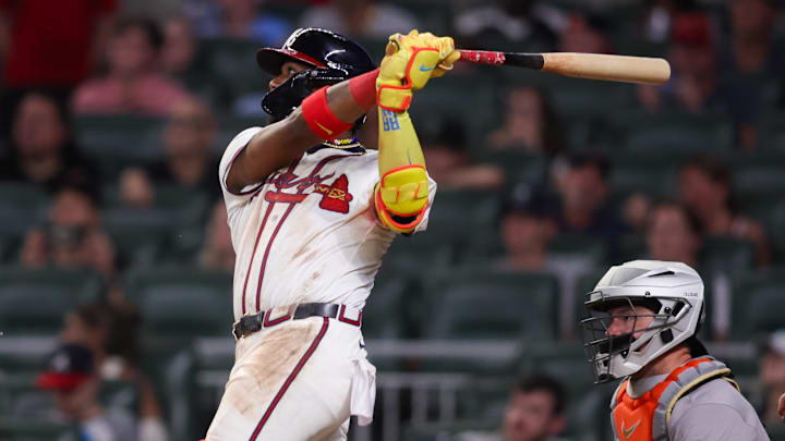 Acuña is in a spot in the order that belongs to the top hitters Acuña is in a spot in the order that belongs to the top hitters