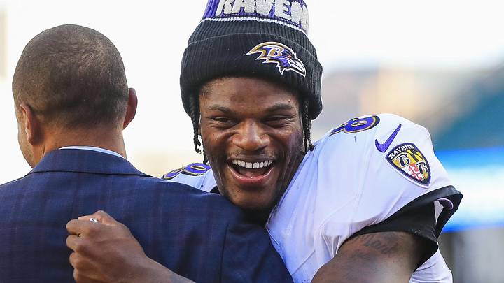 Baltimore Ravens quarterback Lamar Jackson