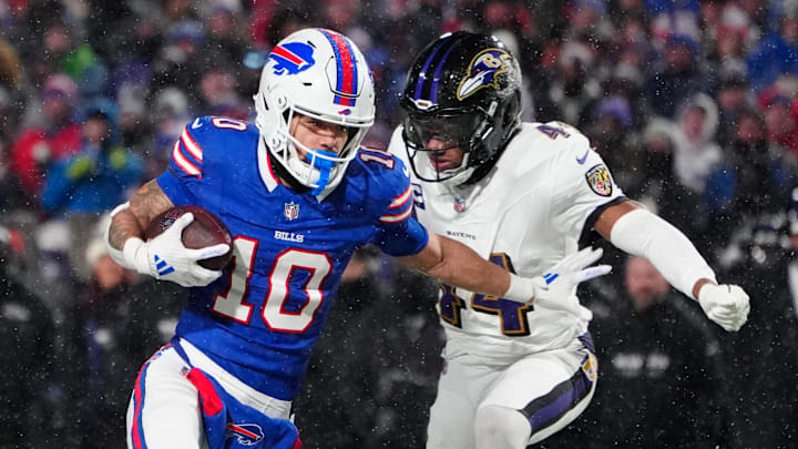 Buffalo Bills wide receiver Khalil Shakir (10).