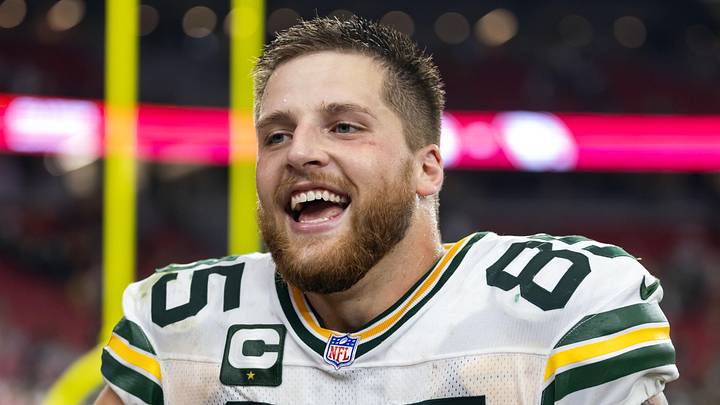 Green Bay Packers tight end Tucker Kraft