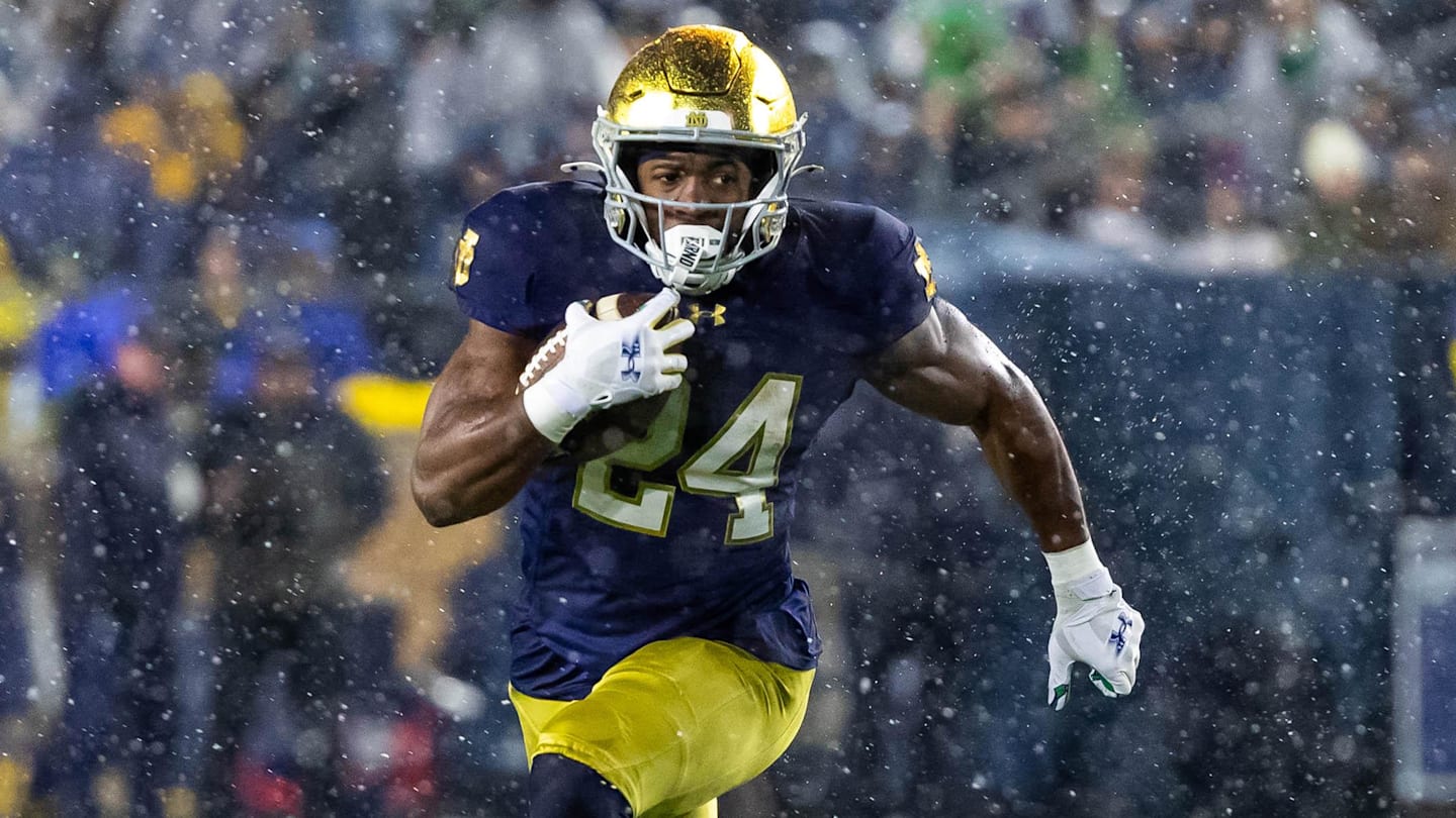 Jadarian Price, Notre Dame Make History to Close NFL Draft First Round