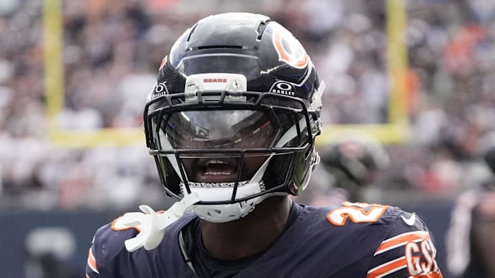 Chicago Bears cornerback Tyrique Stevenson