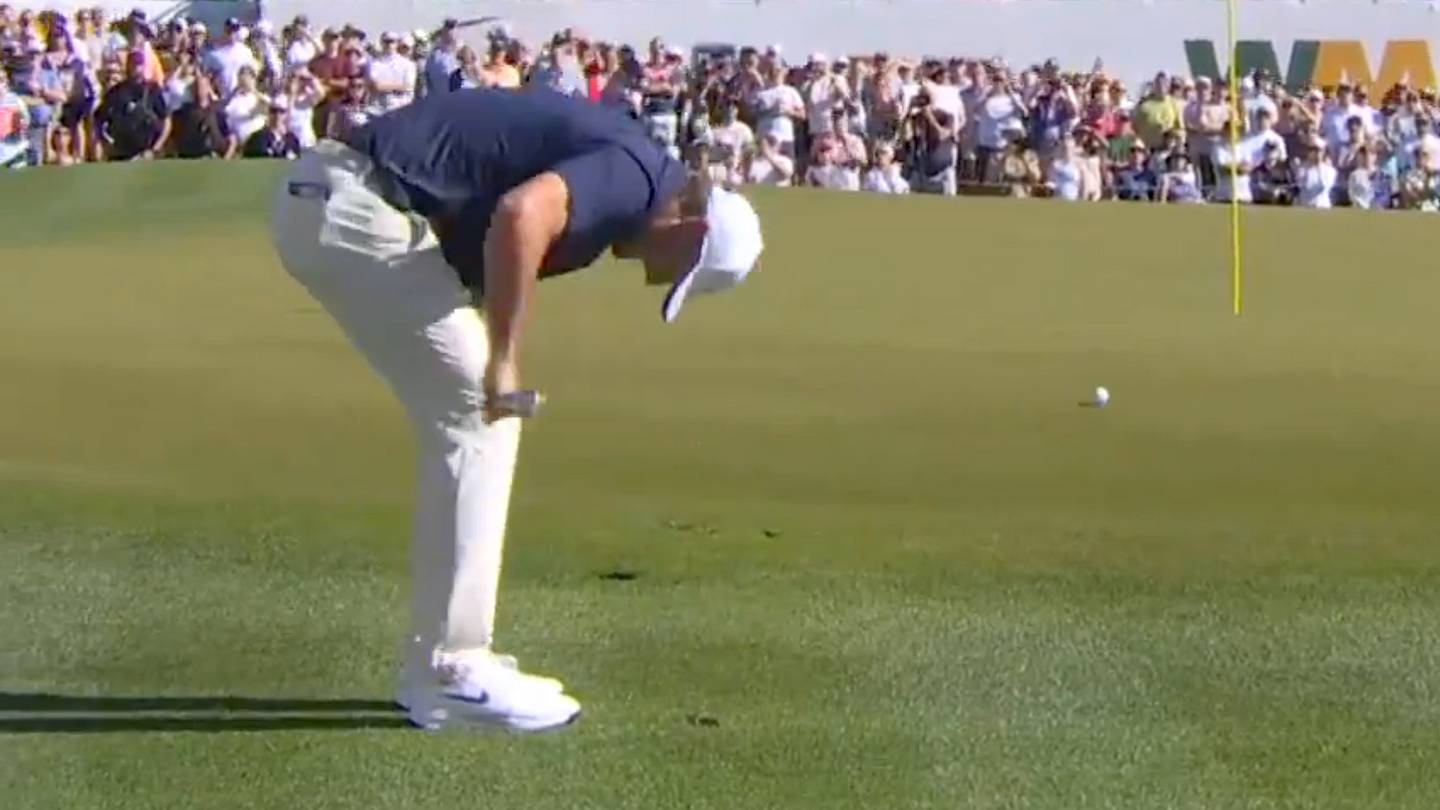 Image related to Scottie Scheffler Had a Completely Relatable and Frustrating Chip at Phoenix Open