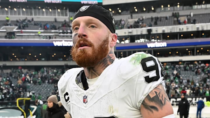 Las Vegas Raiders defensive end Maxx Crosby