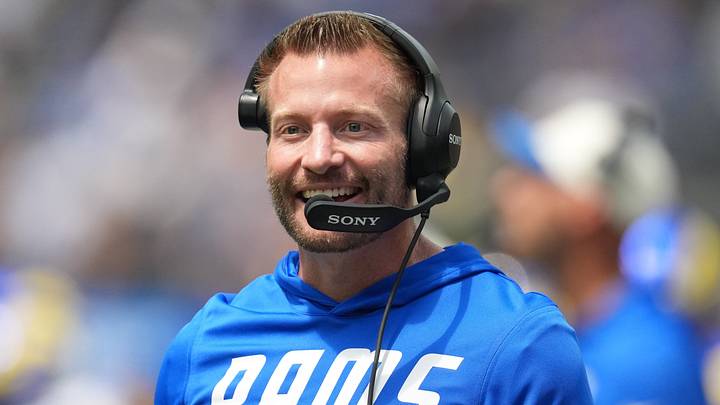 Los Angeles Rams head coach Sean McVay. Los Angeles Rams head coach Sean McVay.
