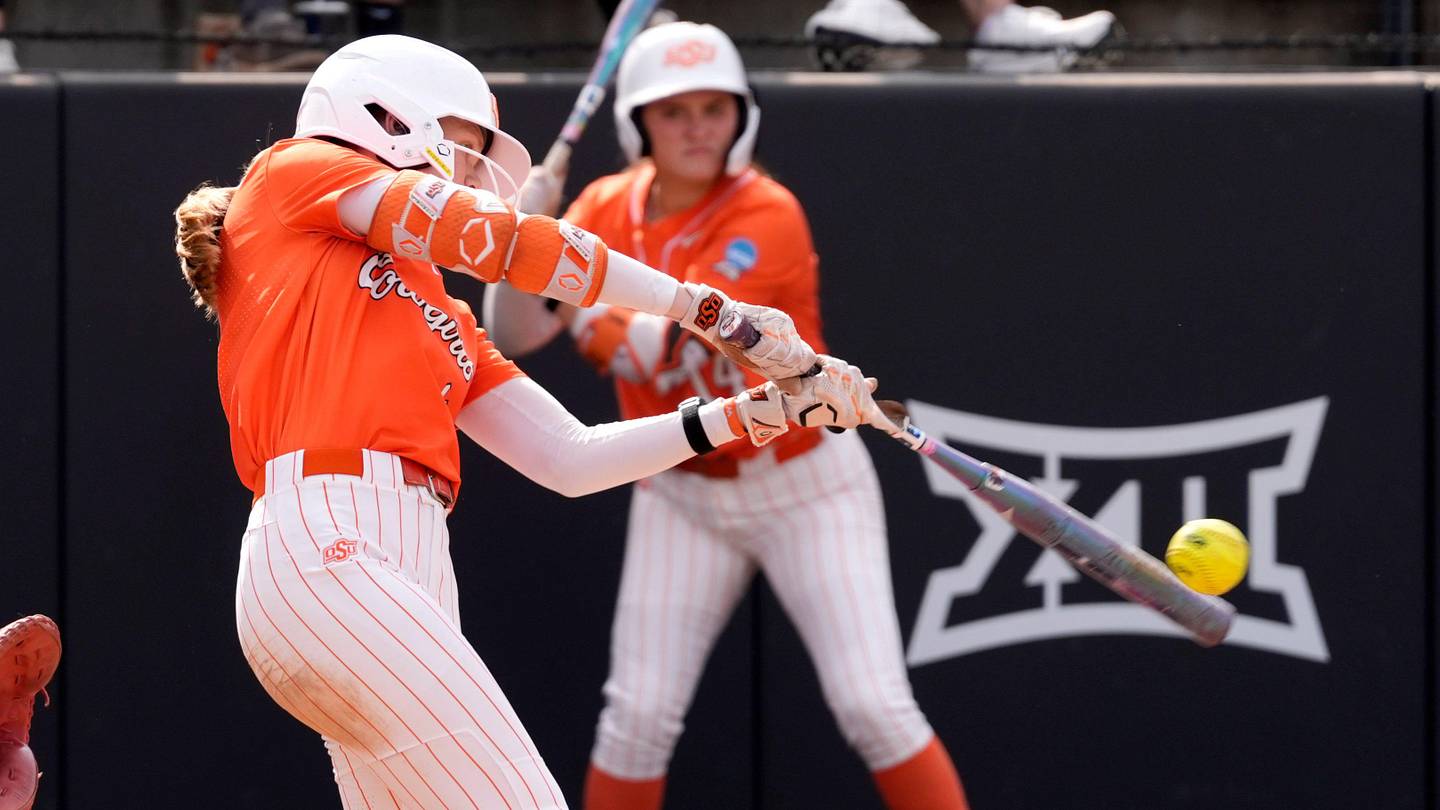 Oklahoma State Live Score College Softball Super Regional Game 2 vs. Nebraska