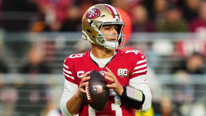 San Francisco 49ers quarterback Brock Purdy