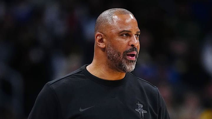 Rockets head coach Ime Udoka was fined for making critical comments about the officiating crew.