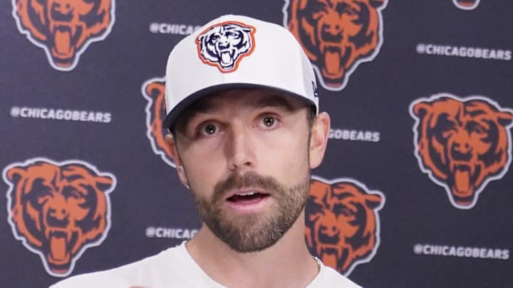 Chicago Bears offensive coordinator Declan Doyle