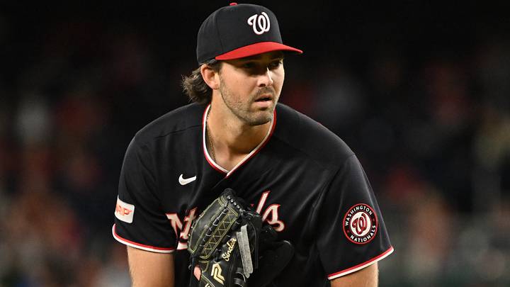 Washington Nationals pitcher Jack Sinclair Washington Nationals pitcher Jack Sinclair