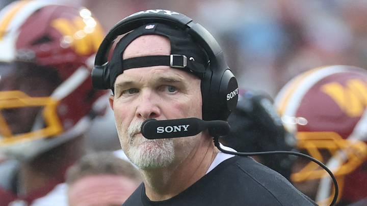 Washington Commanders head coach Dan Quinn