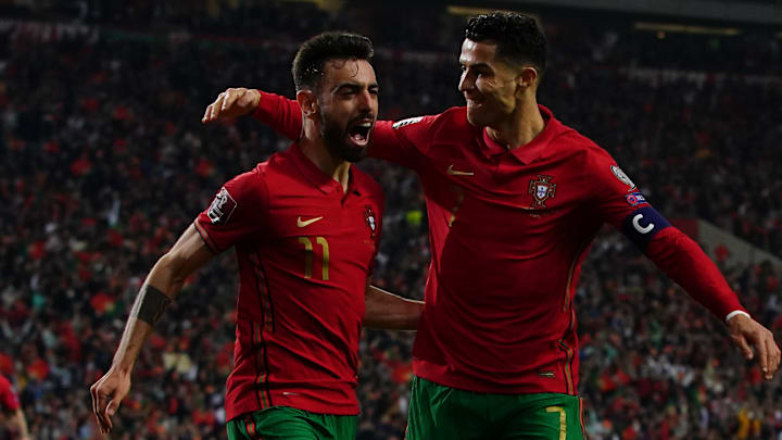 Fernandes y Ronaldo son los máximos referentes de Portugal