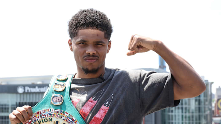 Shakur Stevenson on March 7, 2024.