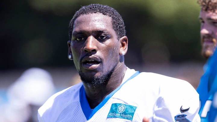 Carolina Panthers defensive lineman Tershawn Wharton