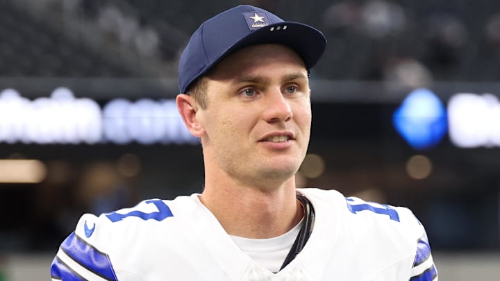 Dallas Cowboys kicker Brandon Aubrey 