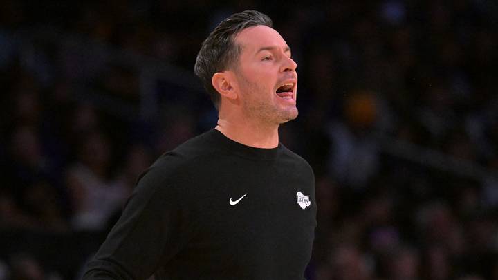 Oct 8, 2026; Los Angeles, California, USA; Los Angeles Lakers head coach JJ Redick in the first half against the Sacramento Kings at Crypto.com Arena. Mandatory Credit: Jayne Kamin-Oncea-Imagn Images Oct 8, 2026; Los Angeles, California, USA; Los Angeles Lakers head coach JJ Redick in the first half against the Sacramento Kings at Crypto.com Arena. Mandatory Credit: Jayne Kamin-Oncea-Imagn Images
