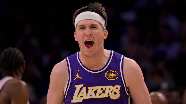 Los Angeles Lakers guard Austin Reaves Los Angeles Lakers guard Austin Reaves