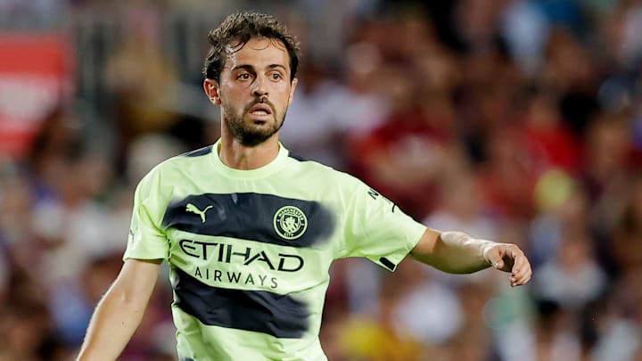 Bernardo Silva played for Man City at Camp Nou this week Bernardo Silva played for Man City at Camp Nou this week