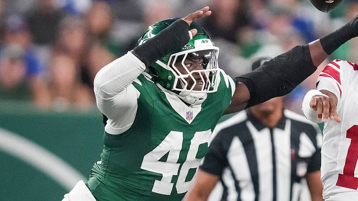 New York Jets edge rusher Joseph Ossai