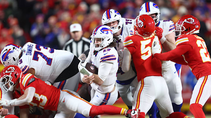 Buffalo Bills quarterback Josh Allen (17). Buffalo Bills quarterback Josh Allen (17).