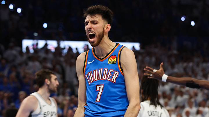 Oklahoma City Thunder center Chet Holmgren