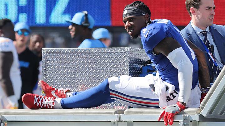 New York Giants wide receiver Malik Nabers is diligently working his way back from a 2025 early season knee injury. 