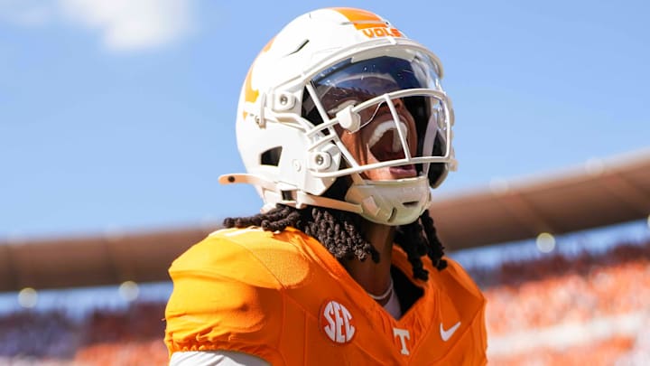 Tennessee wide receiver Chris Brazzell II Tennessee wide receiver Chris Brazzell II