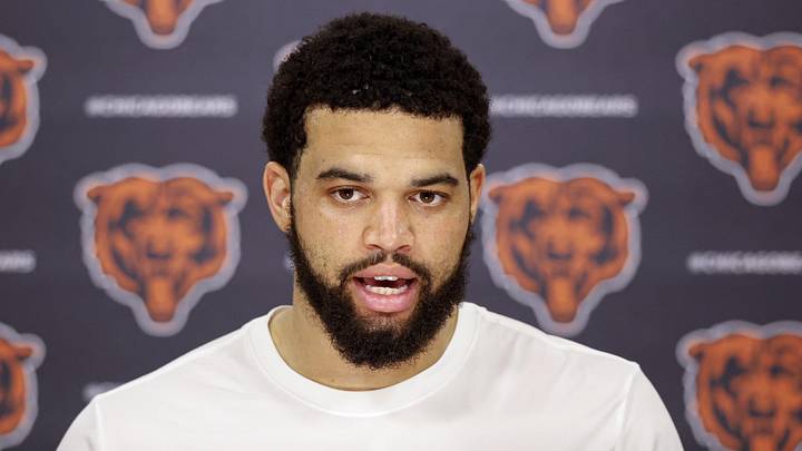 Chicago Bears quarterback Caleb Williams