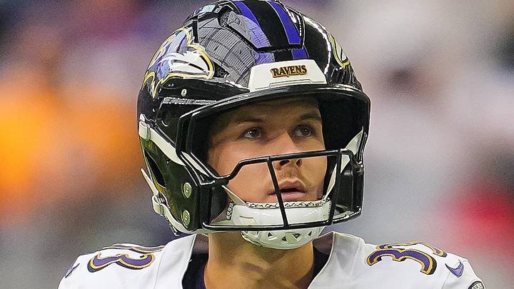 Baltimore Ravens place kicker Tyler Loop Baltimore Ravens place kicker Tyler Loop