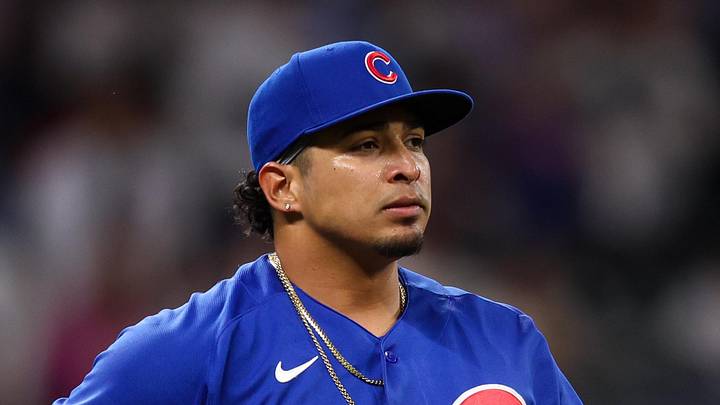 May 14, 2026; Atlanta, Georgia, USA; Chicago Cubs pitcher Daniel Palencia (48) in action against the Atlanta Braves in the ninth inning at Truist Park. Mandatory Credit: Brett Davis-Imagn Images May 14, 2026; Atlanta, Georgia, USA; Chicago Cubs pitcher Daniel Palencia (48) in action against the Atlanta Braves in the ninth inning at Truist Park. Mandatory Credit: Brett Davis-Imagn Images