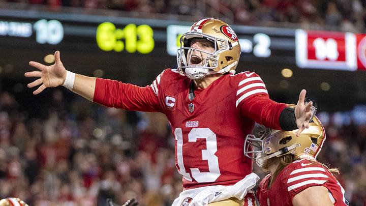 San Francisco 49ers quarterback Brock Purdy (13)