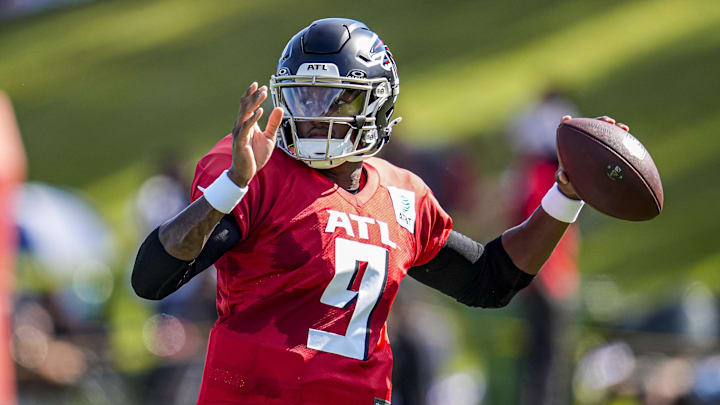 The Falcons have a major question mark holding them back The Falcons have a major question mark holding them back