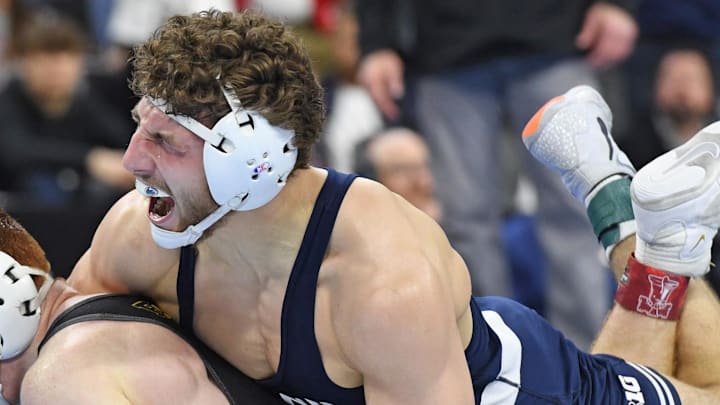 Penn State wrestler Mitchell Mesenbrink Penn State wrestler Mitchell Mesenbrink