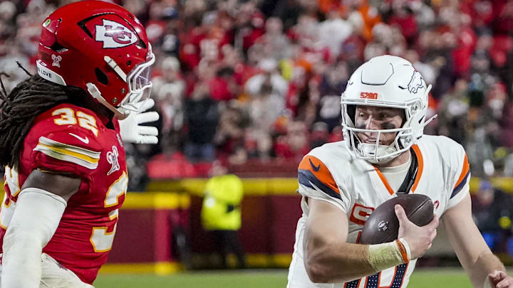 Denver Broncos quarterback Bo Nix Denver Broncos quarterback Bo Nix