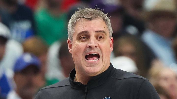 May 28, 2024; Dallas, Texas, USA; Minnesota Timberwolves lead assistant coach Micah Nori reacts during the first quarter against the Dallas Mavericks in game four of the western conference finals for the 2024 NBA playoffs at American Airlines Center. Mandatory Credit: Kevin Jairaj-Imagn Images May 28, 2024; Dallas, Texas, USA; Minnesota Timberwolves lead assistant coach Micah Nori reacts during the first quarter against the Dallas Mavericks in game four of the western conference finals for the 2024 NBA playoffs at American Airlines Center. Mandatory Credit: Kevin Jairaj-Imagn Images