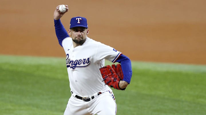 Nathan Eovaldi was one of the Rangers' top studs in their ALDS sweep of the Baltimore Orioles.