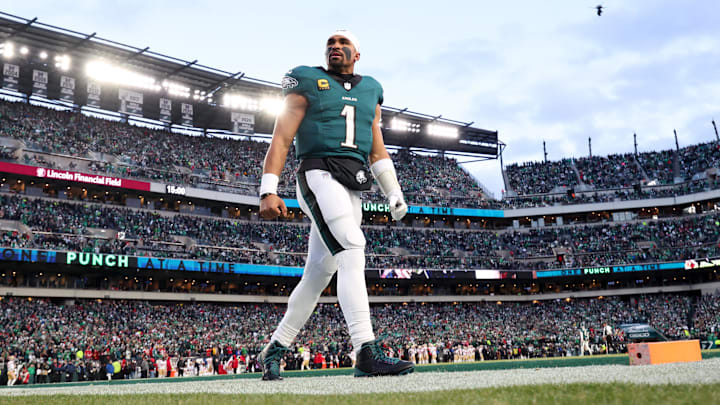 Philadelphia Eagles quarterback Jalen Hurts really struggled in his team’s wild-card round loss to the San Francisco 49ers.