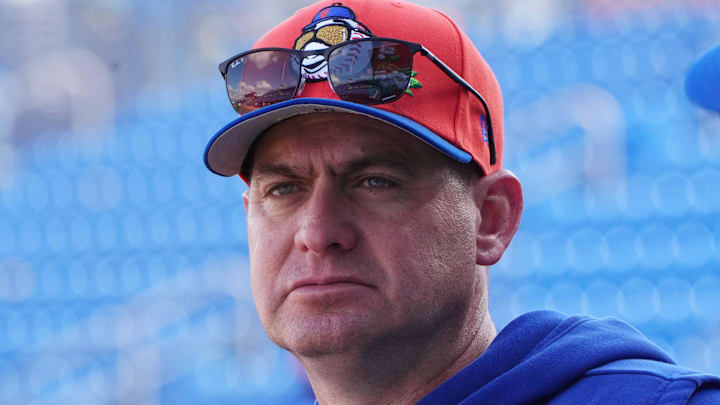 New York Mets manager Carlos Mendoza 