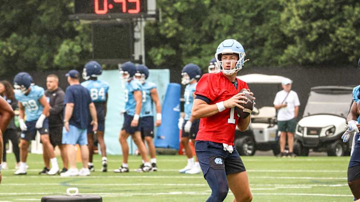 North Carolina QB Max Johnson