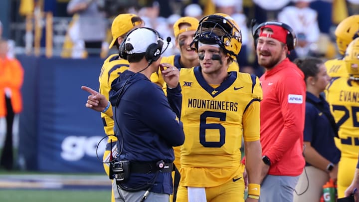 West Virginia University quarterback Garrett Greene. West Virginia University quarterback Garrett Greene.