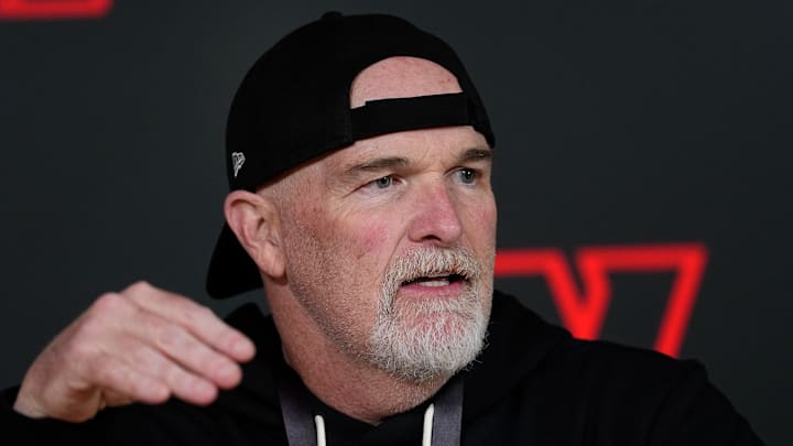Washington Commanders head coach Dan Quinn Washington Commanders head coach Dan Quinn