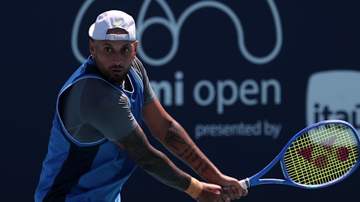 Nick Kyrgios withdrew from the 2025 U.S. Open. Nick Kyrgios withdrew from the 2025 U.S. Open.